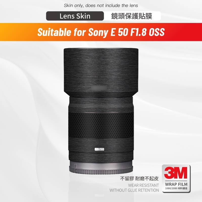 Thích hợp cho Sony Sony E 50 F1.8 OSS Ống Kính Phim Bảo Vệ Lớp Phủ Chống Trầy Xước Miếng Dán 3M Nhãn
