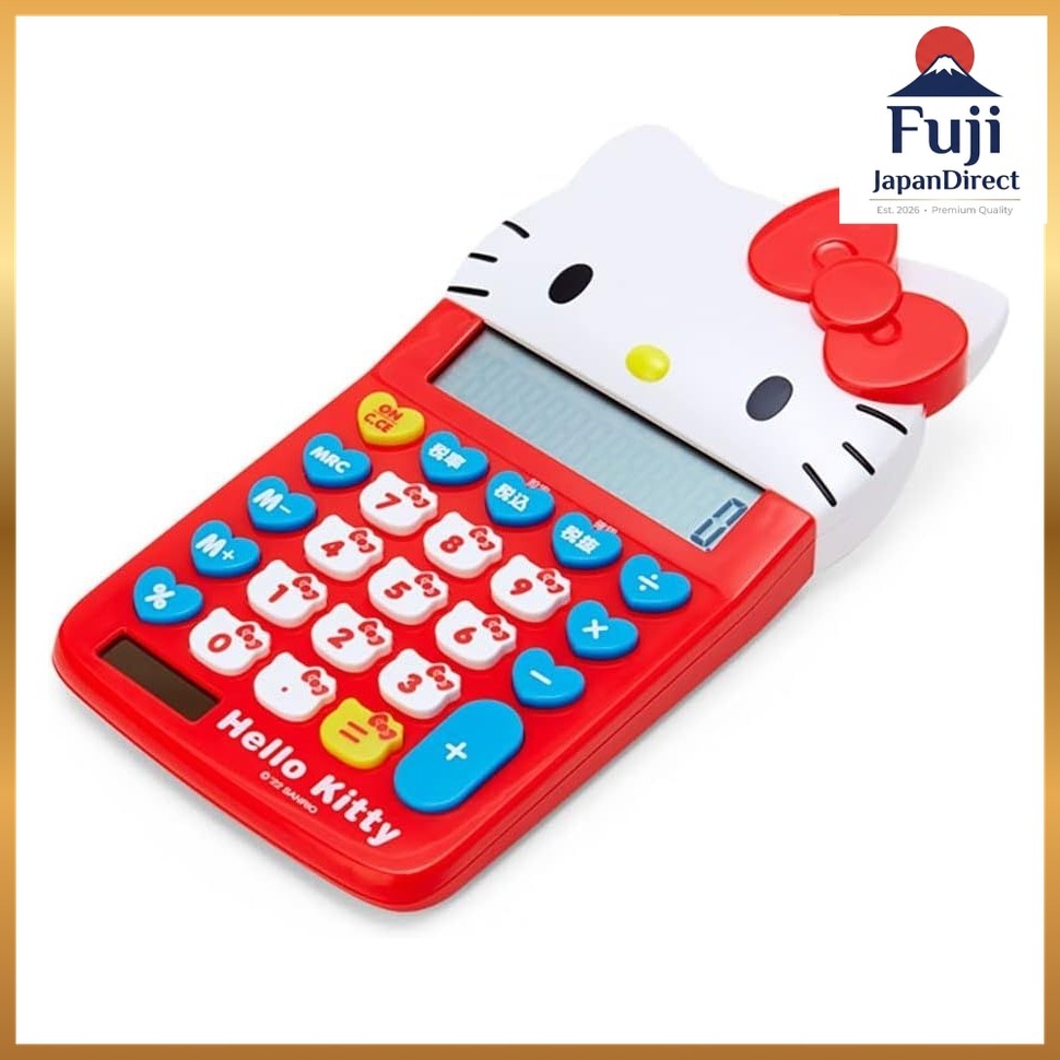 Sanrio Hello Kitty Face Key Calculator 633879 One Size Fuji JapanDirect