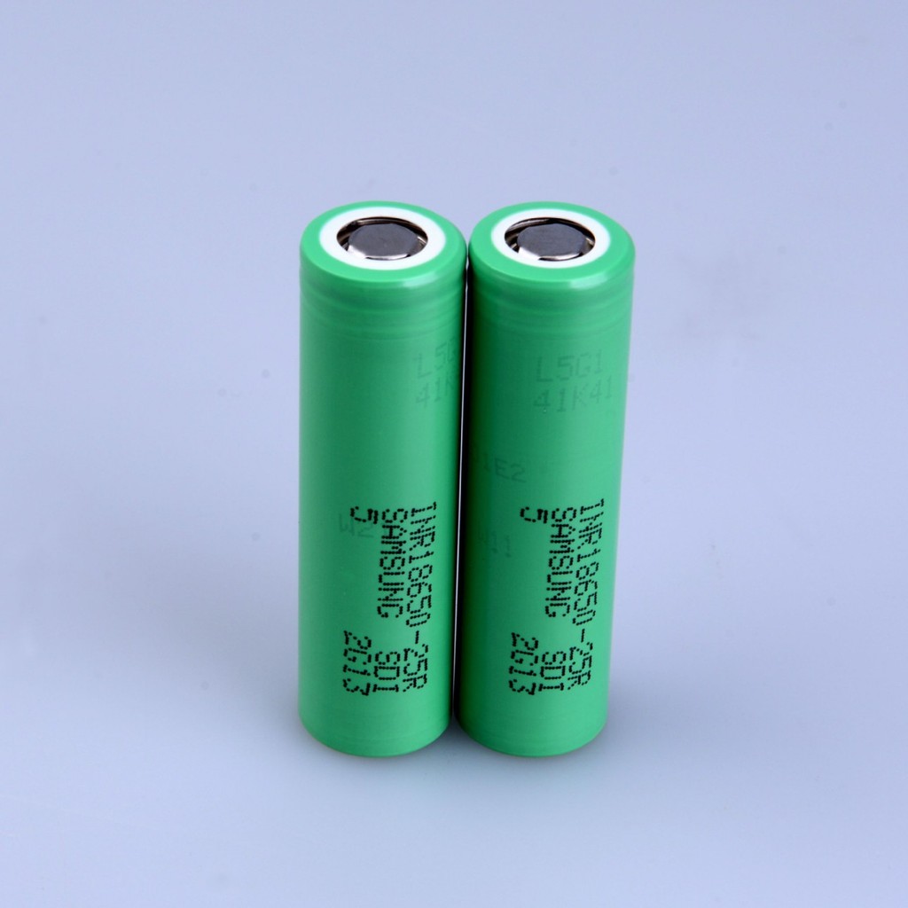 Pin nguồn Samsung 25R 2500mAh chính hãng INR18650-25R Hàng có sẵn