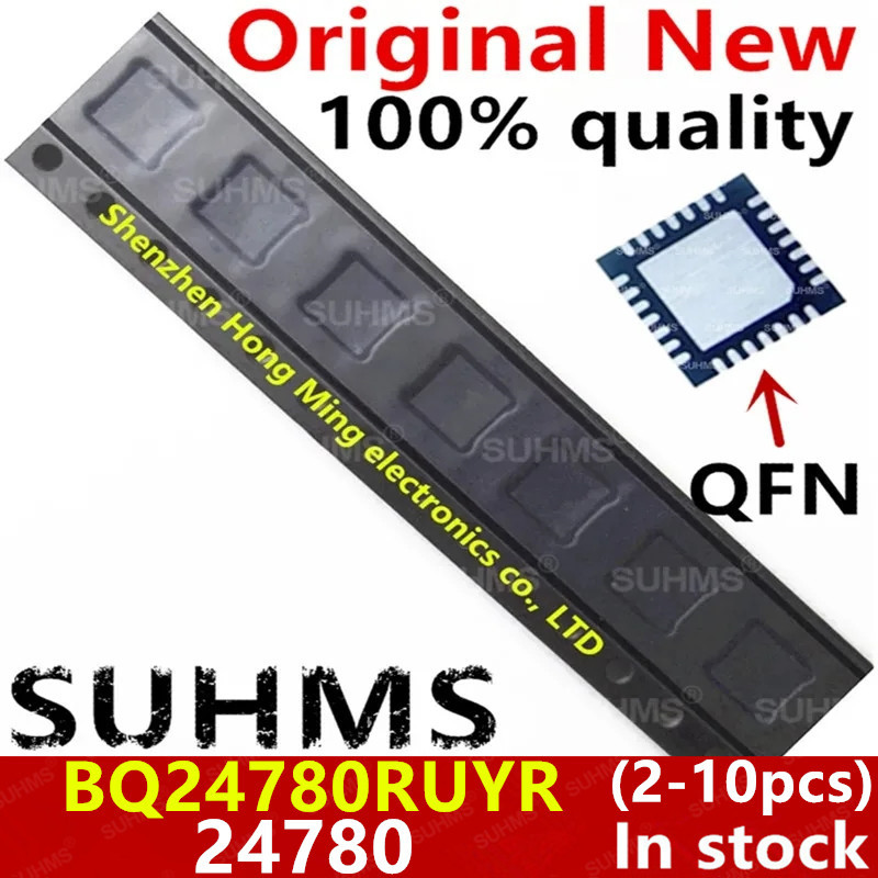 (2-10 cái) BQ24780RUYR BQ24780 PQ24780 24780 QFN-28 Mới Nguyên Hộp