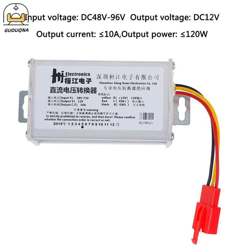 Bộ chuyển đổi GUOUQNA DC 36V-72V sang 12V-10A 120W cho hòm điện