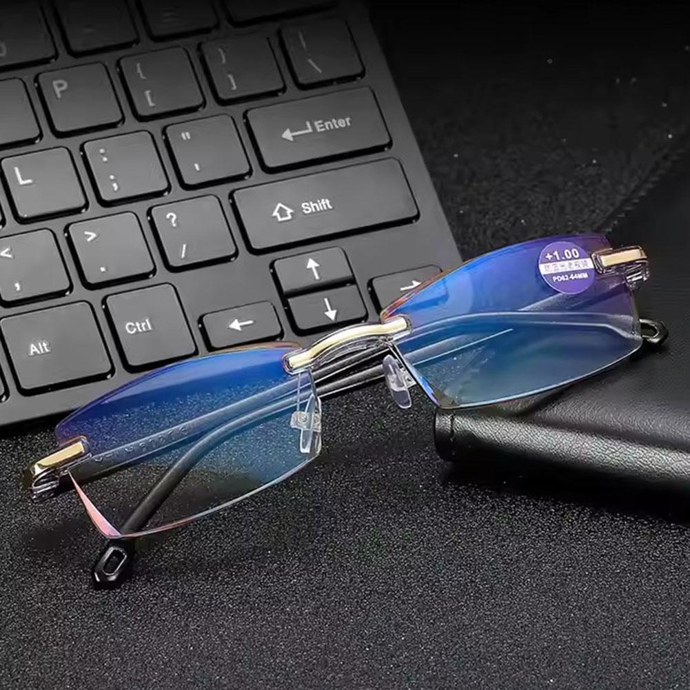 Kính đọc sách chặn ánh sáng xanh Máy tính Presbyopic Glare Kính mắt Anti Z4Z9