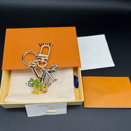 Coconut tree airplane can be used as a mobile phone, key, or bag accessory