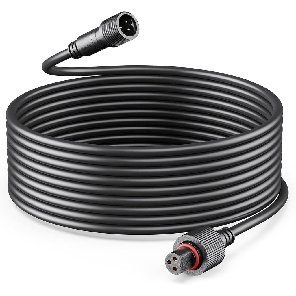 Cáp Nối Dài 16Ft Cho Govee Ngoài Trời S14 Bóng Đèn Dây Đèn 2, IP67 Dây Nối Dài Chống Thấm Nước Tương