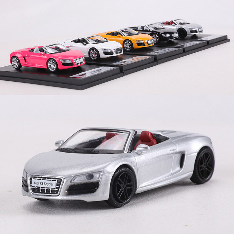 SHADOW 1: 64 Audi R8 V10 Spyder Mô hình xe mô phỏng hợp kim mui trần