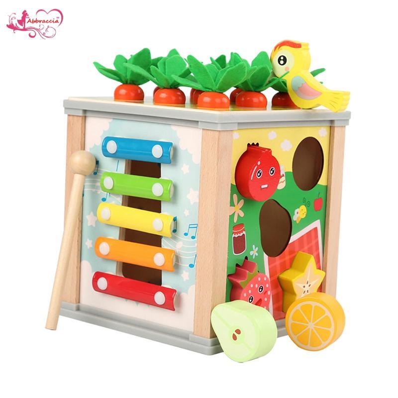 Đồ chơi Montessori giáo dục 6 trong 1 Đồ chơi phát triển Sơn gốc nước
