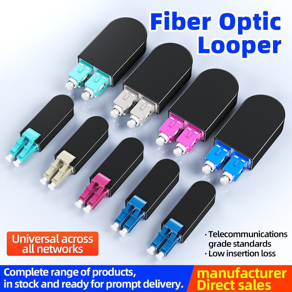 Fiber Loop Back SC / UPC LC / UPC Fiber Optical Loopback Adapter Chế độ đơn SM / MM OM3 OM4 Đầu nối 