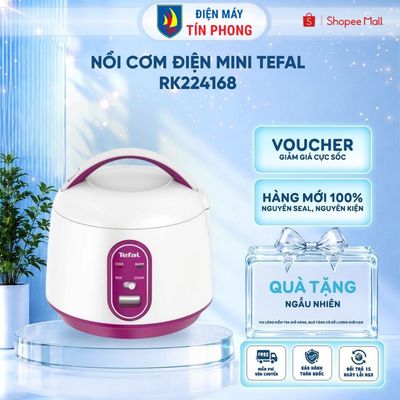 [KOC-KOL] Nồi cơm điện mini Tefal RK224168 0.7 lít - Kích thước hoàn hảo cho gia đình nhỏ