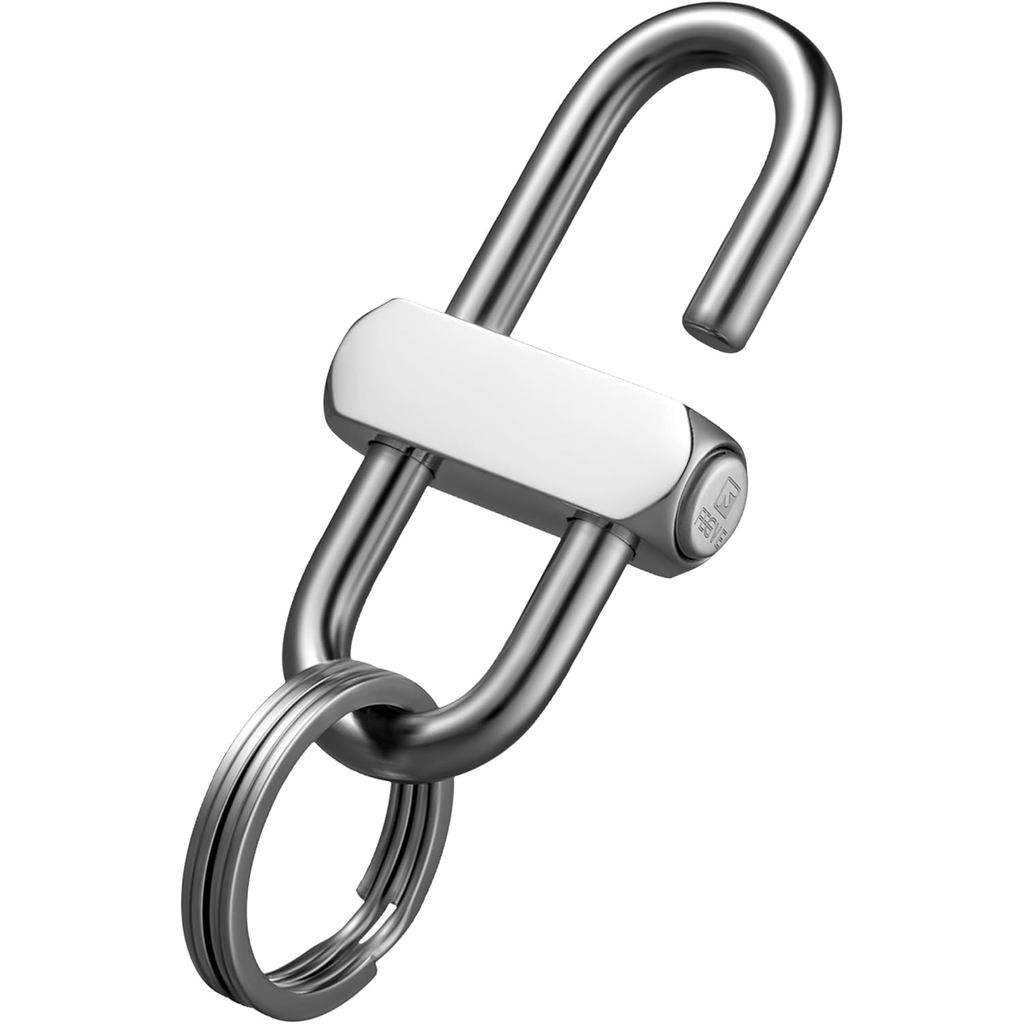 FEGVE Khóa Carabiner Kẹp Hạng Nặng, Bền Chống Mất Móc Khóa Giá Đỡ Carabiner Cho Chìa Khóa Chai Nước 