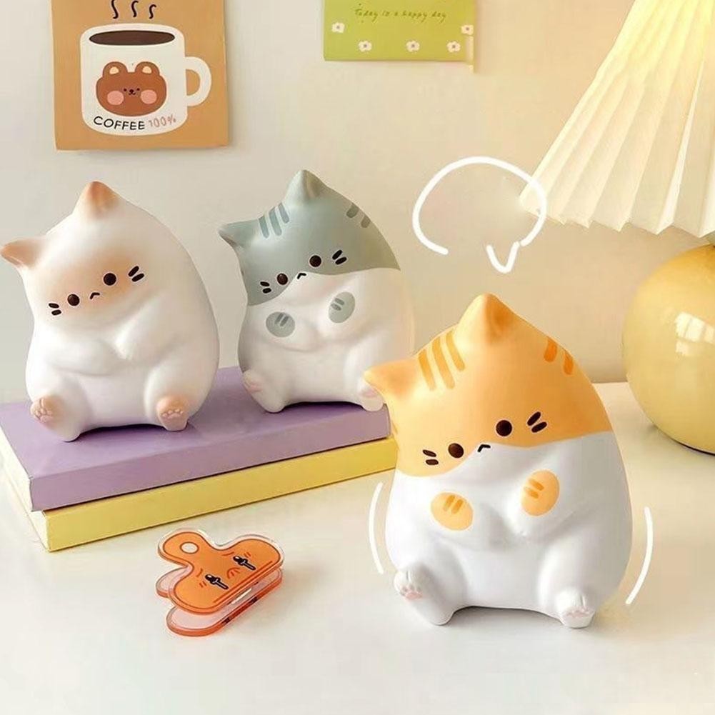 Mèo Bóp Vui Nhộn Bóp Đồ Chơi Giải Nén Siêu Mềm Thông Hơi Đồ Chơi Chậm Rebound Giải Nén Q3k0