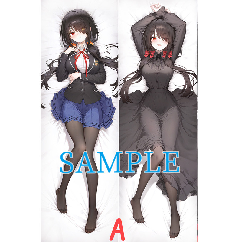Tokisaki Kurumi Dakimakura Date A Live Waifu Gối In Hai Mặt Wakmo Ôm Cơ Thể Quà Tặng Nam