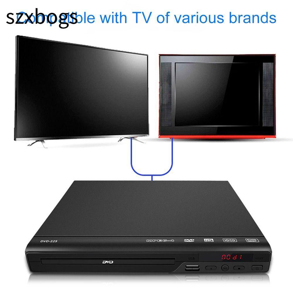 Máy nghe nhạc DVD SZXBOGS Trẻ em TV kỹ thuật số Máy nghe đĩa Video tại nhà