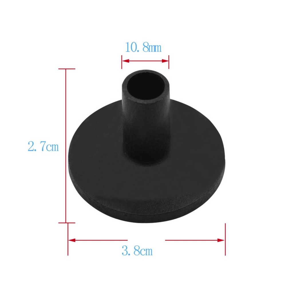 10 Miếng Cymbal Tay Bảo Vệ Cymbal Tay Với Mặt bích Đĩa Trống Phần Cứng Nhẹ Slimline Cho Trống