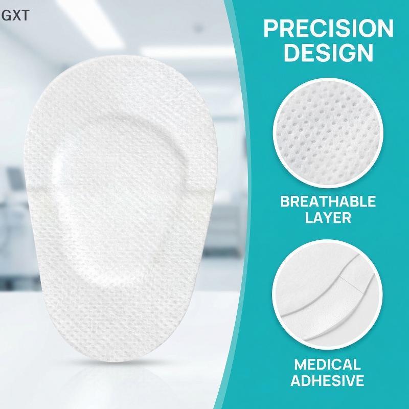 Fu 20pcs vô trùng y tế mắt các bản vá lỗi cho post-op ánh sáng chặn & bảo vệ CK