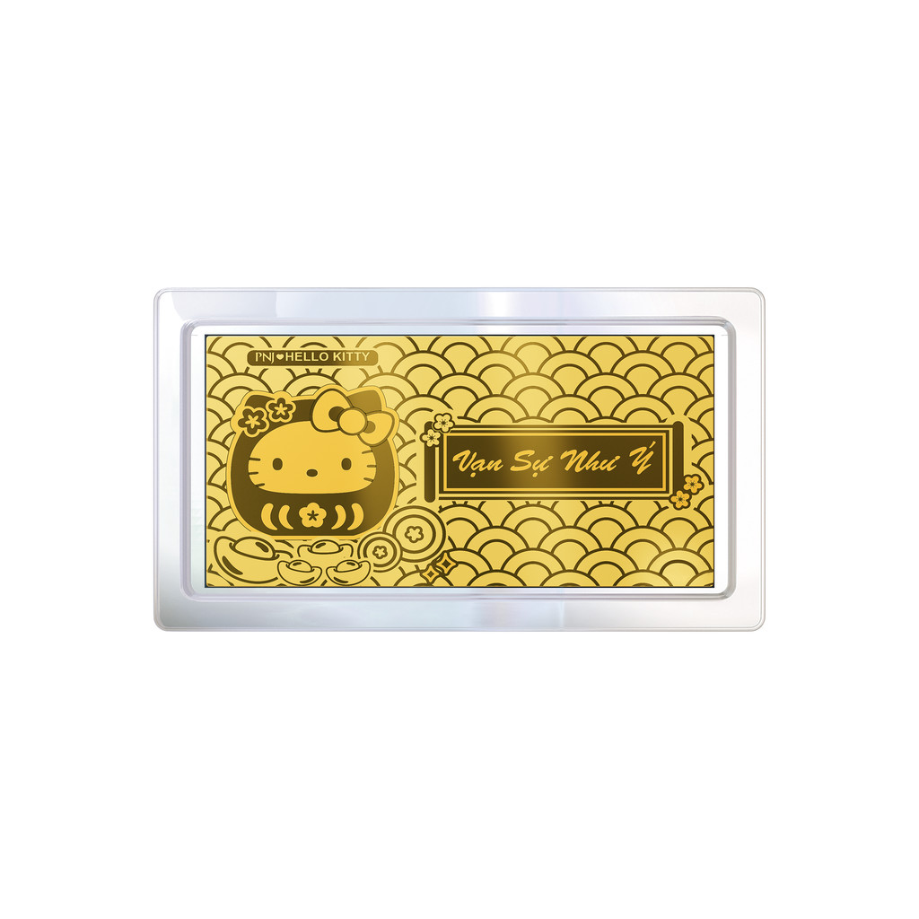 Thẻ Dát Vàng PNJ ❤️ HELLO KITTY 0000Y060125
