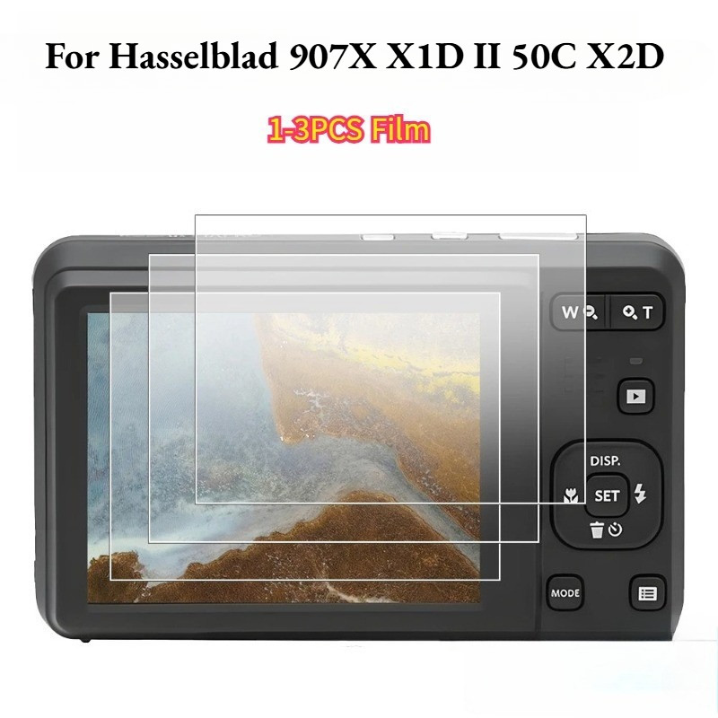 1-3 Chiếc 9H HD Kính Cường Lực Cho Hasselblad 907X X1D II 50C X2D 100C X2D II 100C X1D2 X2D X2D2 Cam