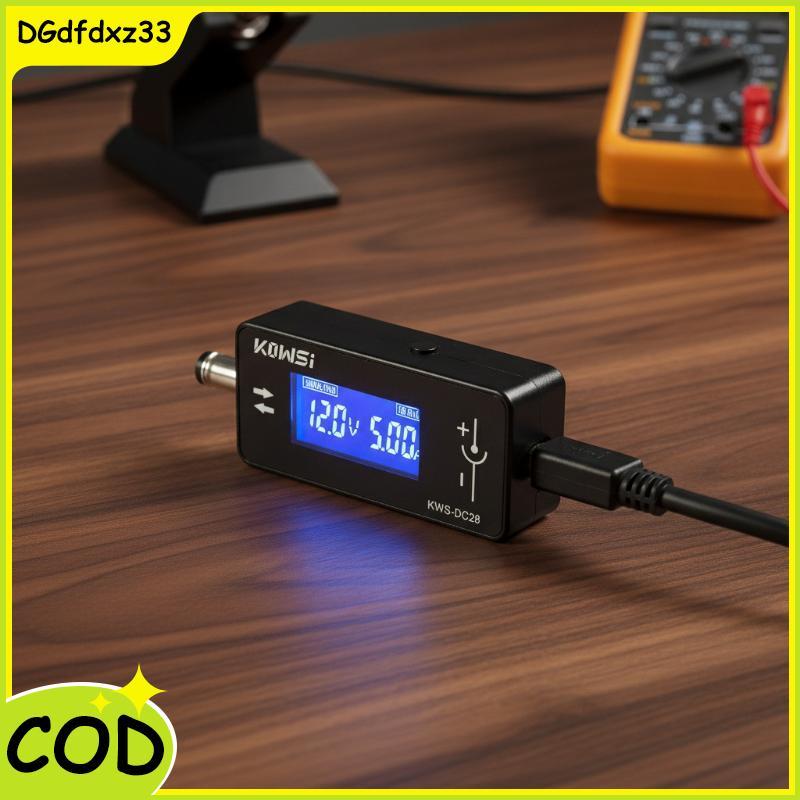 [DZ2] KWS DC28 Đồng hồ đo điện áp tiêu thụ điện áp tiêu thụ điện áp 0.96 Inch TFT HD Màn hình kiểm t
