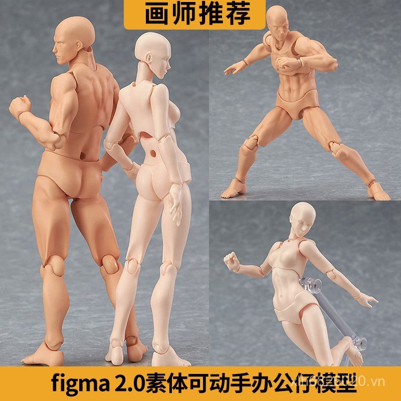 SHF Cơ Thể Tiện Dụng Mô Hình Nghệ Thuật Tranh Tham khảo Nam Nữ Dụng Cụ Đồ Trang Trí figma Chung Nhân