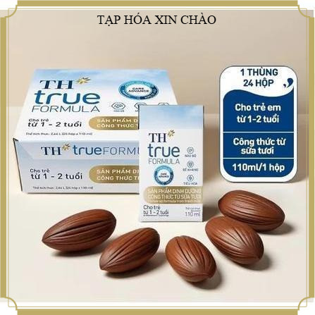 Thùng Sữa Dinh Dưỡng Công Thức TH true FORMULA milk Cho Trẻ 1-2 Tuổi 110ml (24 Hộp)