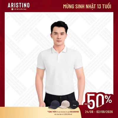 Áo Elite Polo Nam Aristino Slim Fit Thiết Kế Tối Giản Sang Trọng APS072EDP01