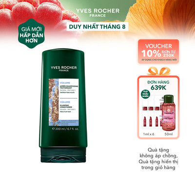 Dầu xả làm phồng tóc Yves Rocher Volume Plumping Conditioner 200ml