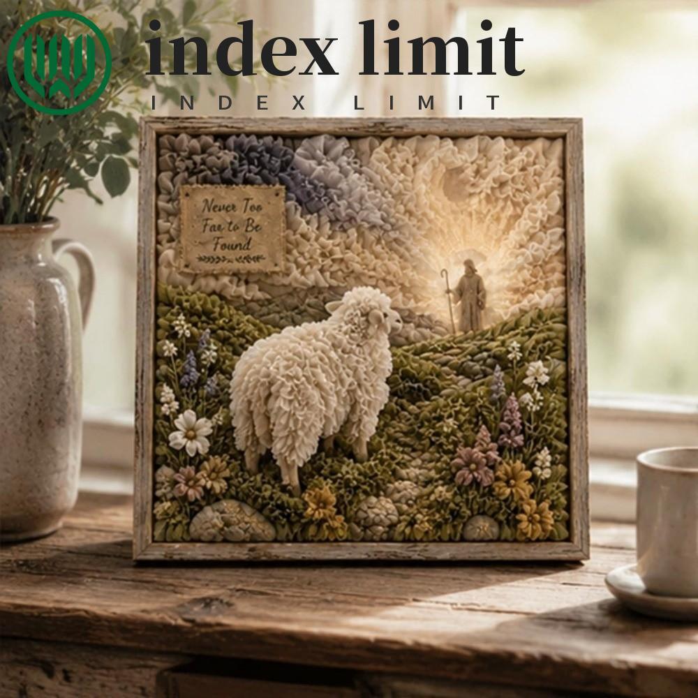 INDEX GIỚI HẠN 3D Christian Fabric Poke Art Kit, Christian Theo Chủ Đề Tôn Giáo Tôn Giáo DIY Craft S
