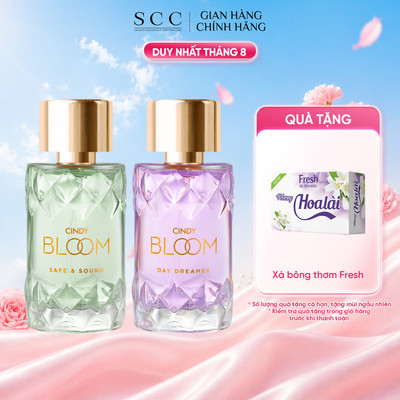 Combo Nước Hoa Nữ CINDY BLOOM Safe & Sound Và Day Dreamer 50ml/chai