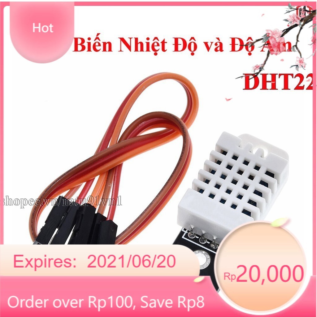 011 Module Cảm Biến Nhiệt Độ và Độ Ẩm DHT22 - AM2302