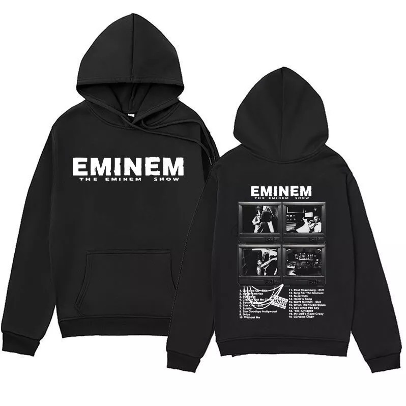 Rapper Eminem Album Nhạc Áo hoodie Phong Cách Mới Dài Tay Áo M-3XL M-3XL