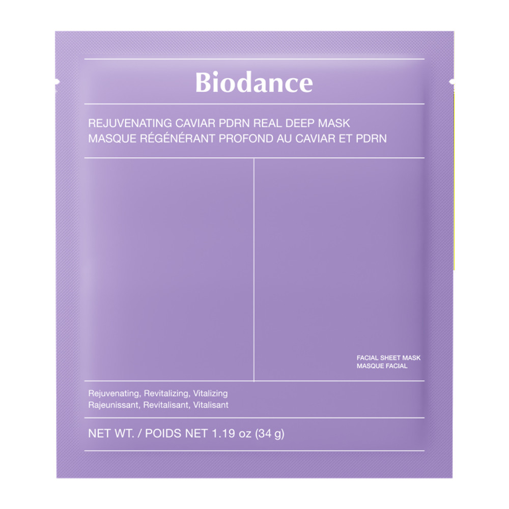 Biodance Real Deep Mask PDRN Collagen Ceranol Vita Sea Kelp 4 Sheets