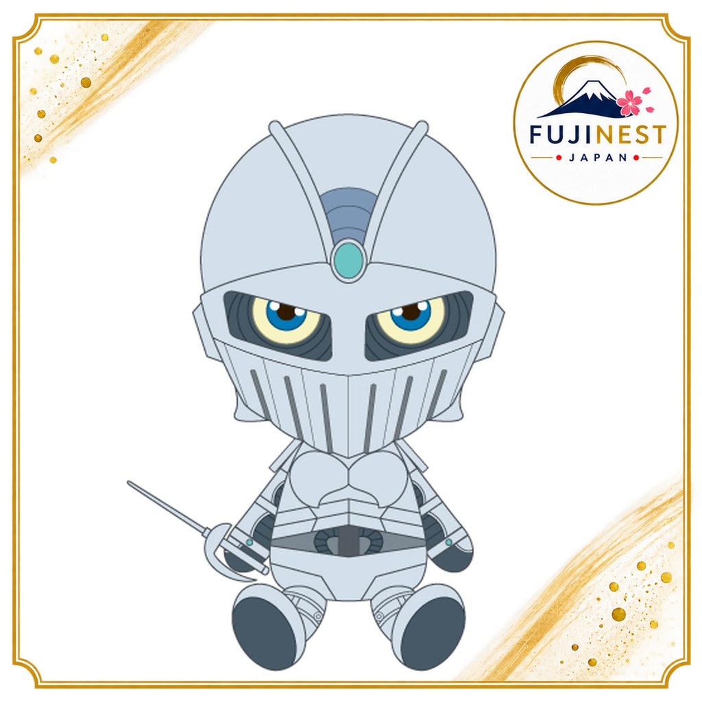 Bandai Namco Nui Chibi Nùi Gấu Bông JoJo's Bizarre Adventure Silver Chariot 【Direct from Japan】