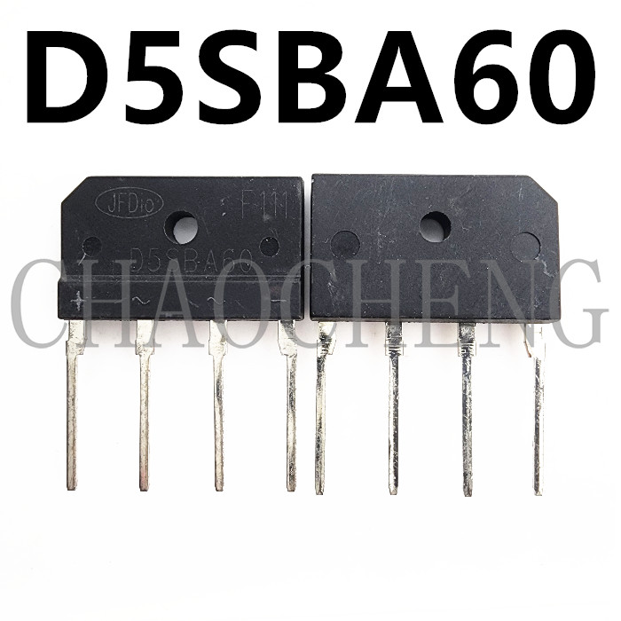 Thương hiệu mới Chính hãng Qiaodui D5SBA60 Cầu phẳng 5A 600V Chip IC có sẵn One Shot