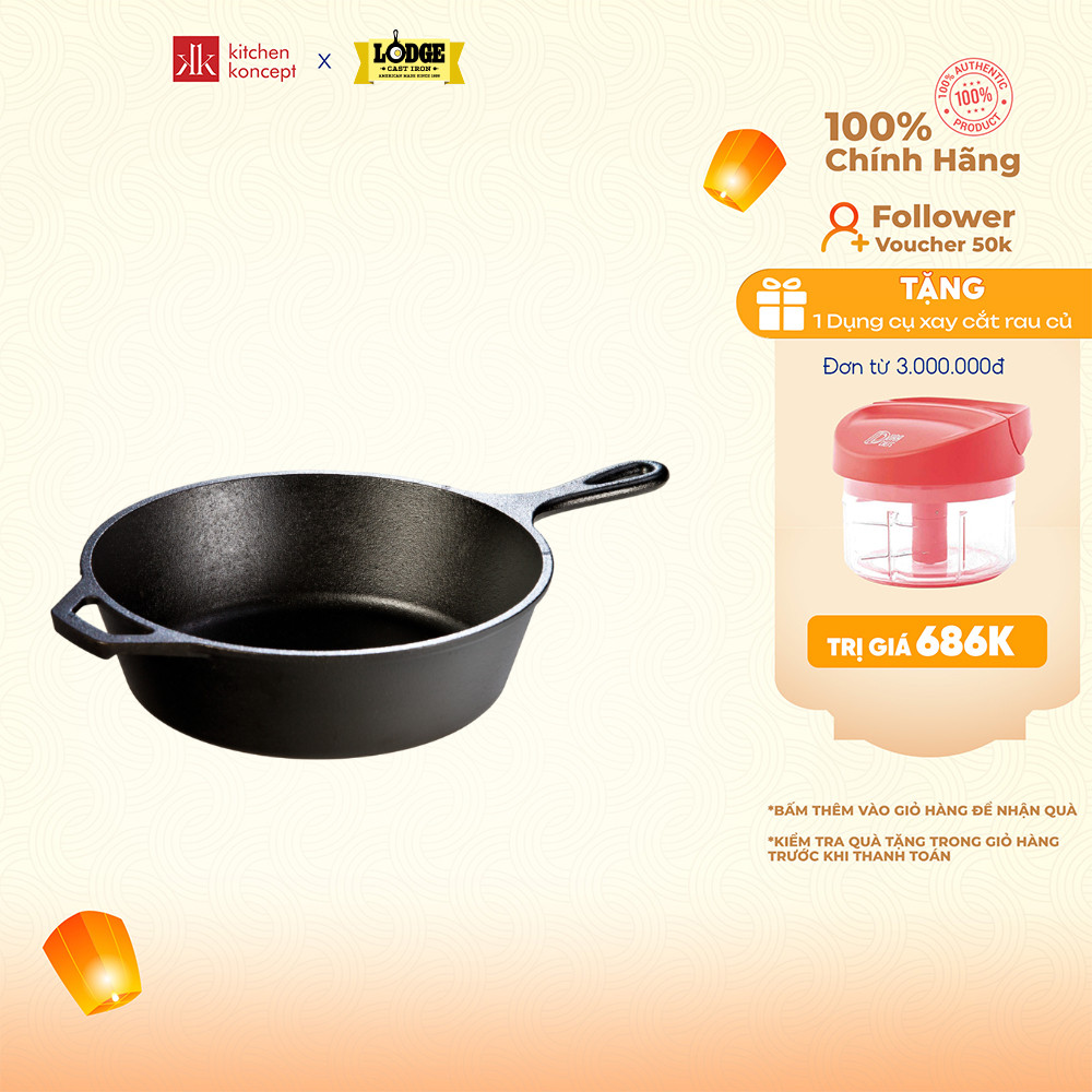 Chảo Gang Sâu Lòng Lodge 26.04cm