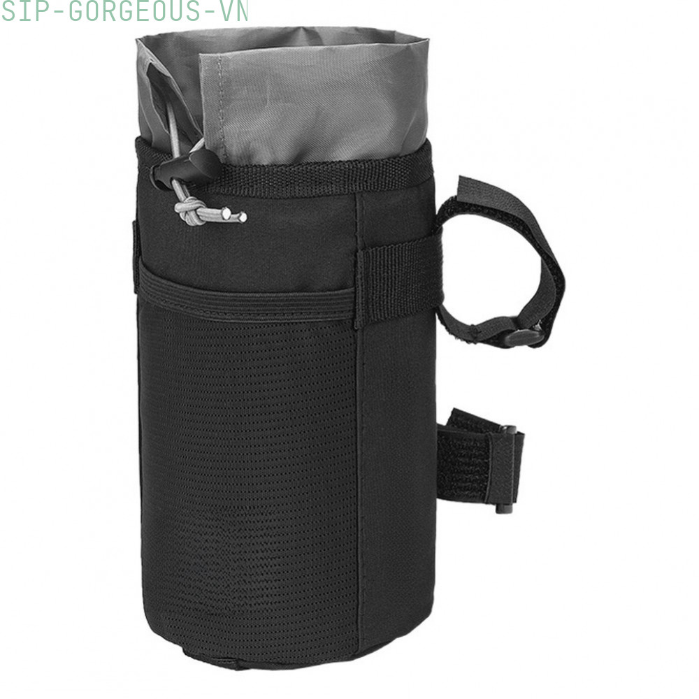 [FUXIN]Cycling Handlebar Bag Featuring Insulated Bottle Storage and Secure Mount System