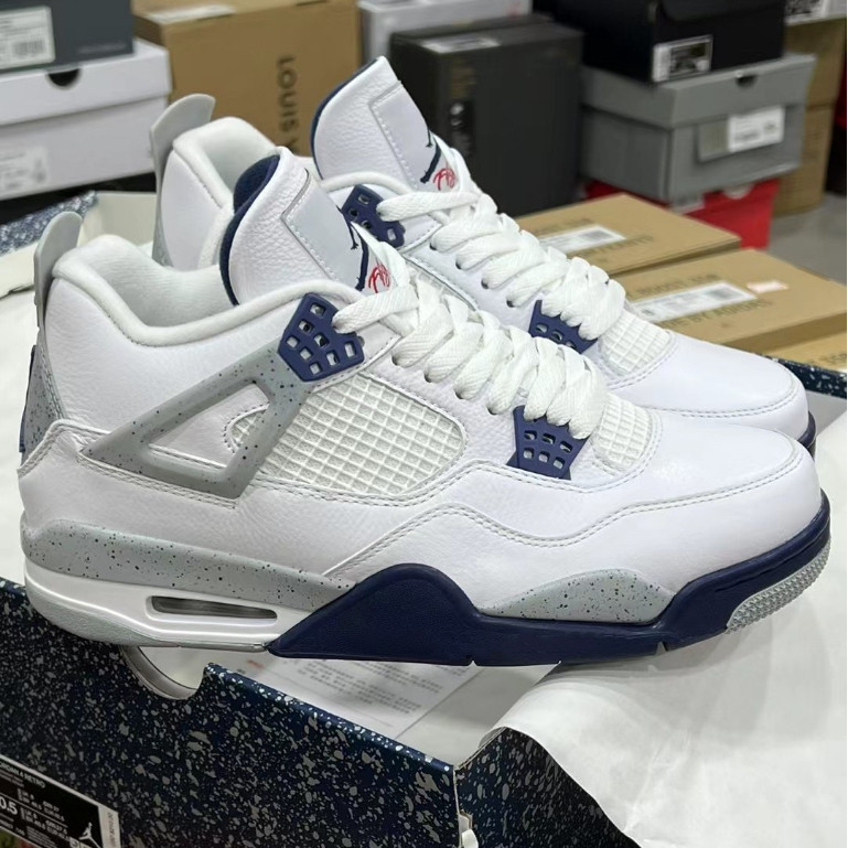 2026 Air Jordan 4 Giày Bóng Rổ Nam Nữ AJ4 Giày Thể Thao AJ DH69227-140 HVRW PSQI ZXPN