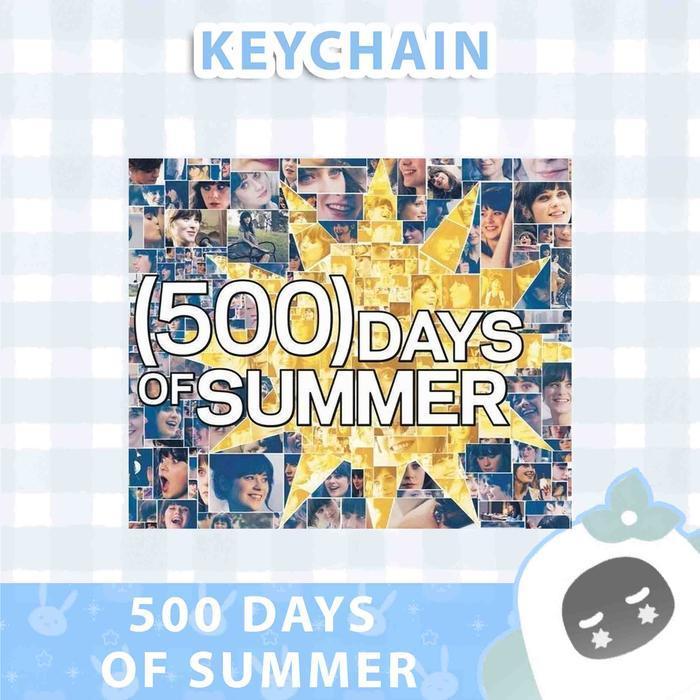 Ganci / Gantungan Kunci Akrilik 500 DAYS OF SUMMER - 1. 500 DAYS F SUMMER