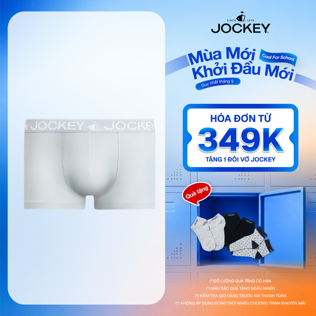 Quần Lót Nam Jockey Cotton Compact Dáng Trunk - J7352
