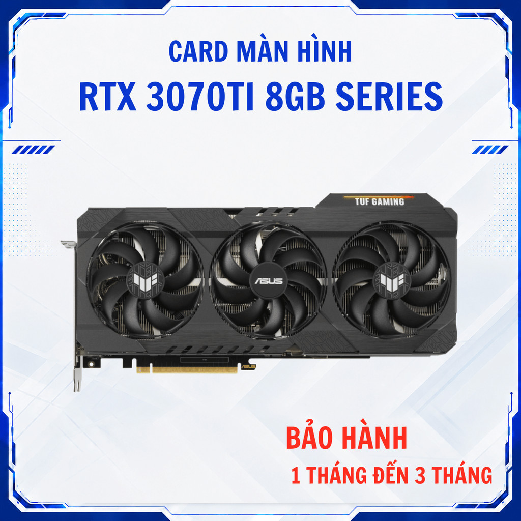 Card màn hình RTX 3070Ti 8GB - ASUS ROG TRIX, MSI SUPRIM X, AORUS MASTER, ASUS TUF - 2ND