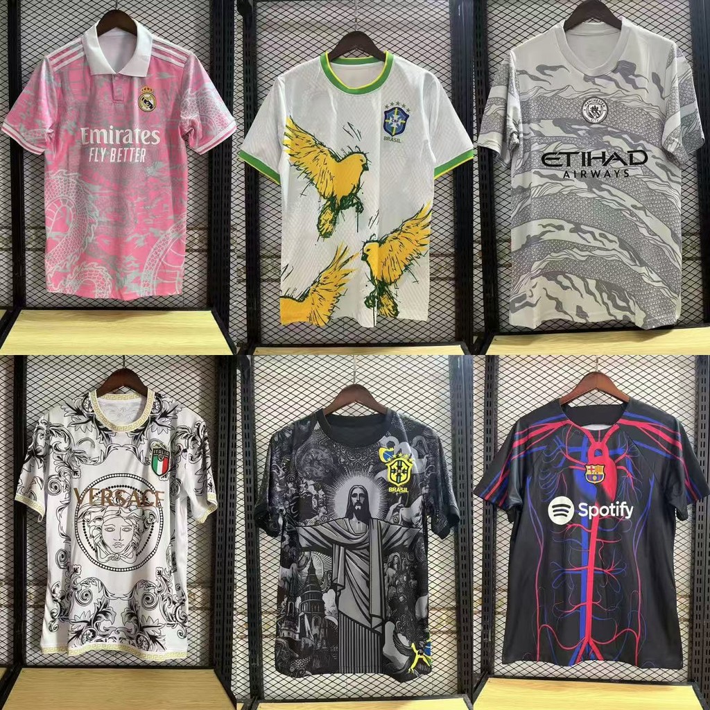 Brazil Italy Real Madrid Barcelona Milan Manchester City Ajax Liverpool Football Special Edition Jer