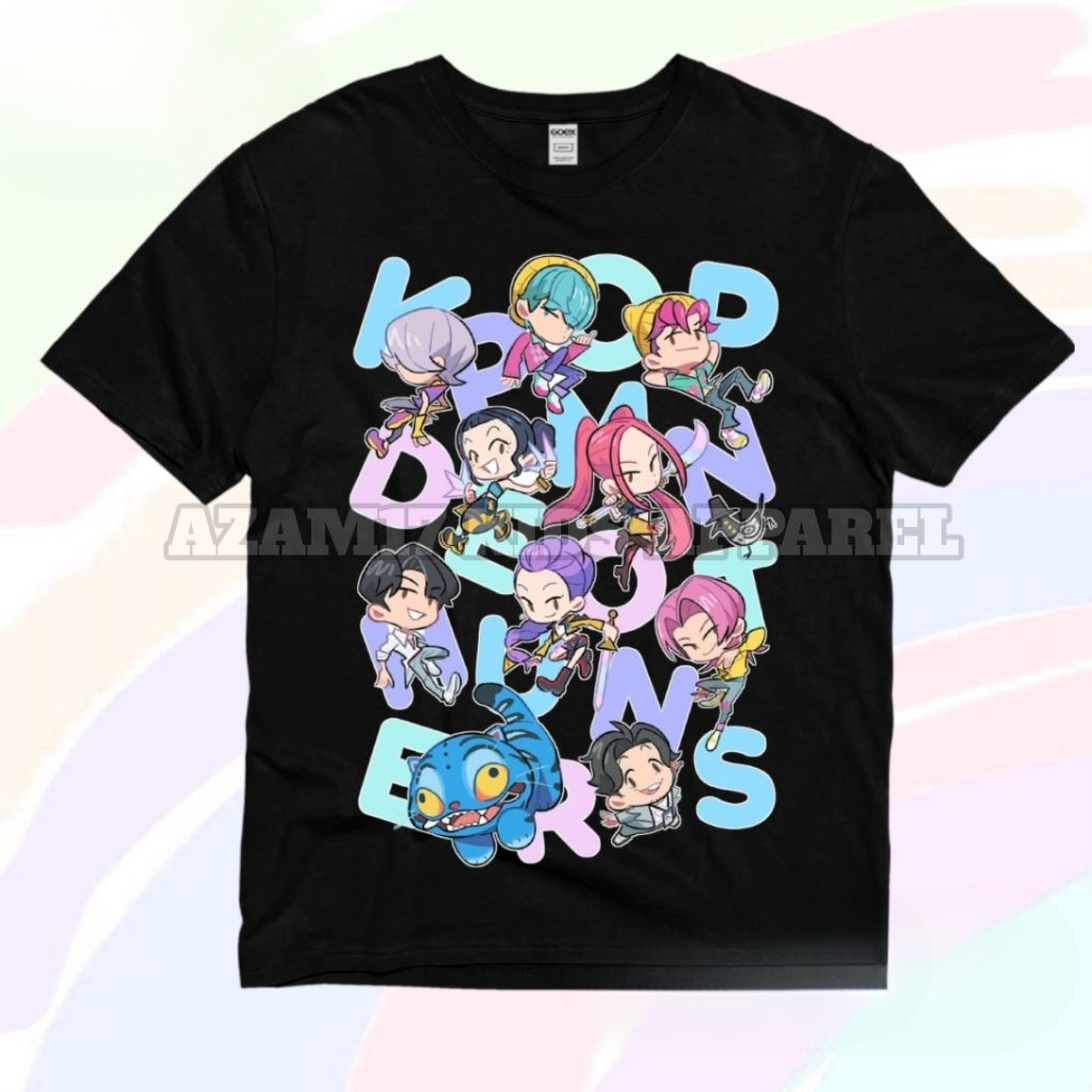 Áo thun trẻ em Phim KPop Demon Hunters Huntrix Boys Áo thun trẻ em Huntrix Saja Boys