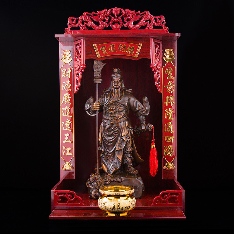 Tượng Wu Caishen Guan Gong, tượng Guan Er Ye, tượng Guan Yu, đồ trang trí văn phòng, phòng khách, th