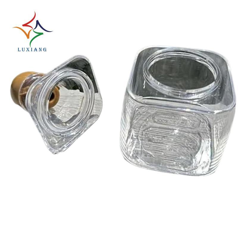 [luxiangj8.vn] Chai Tequila Mini, Chai Rượu Rỗng, Chai Rượu Nhựa Để Uống, Chai Tequila Mini Cho Cock