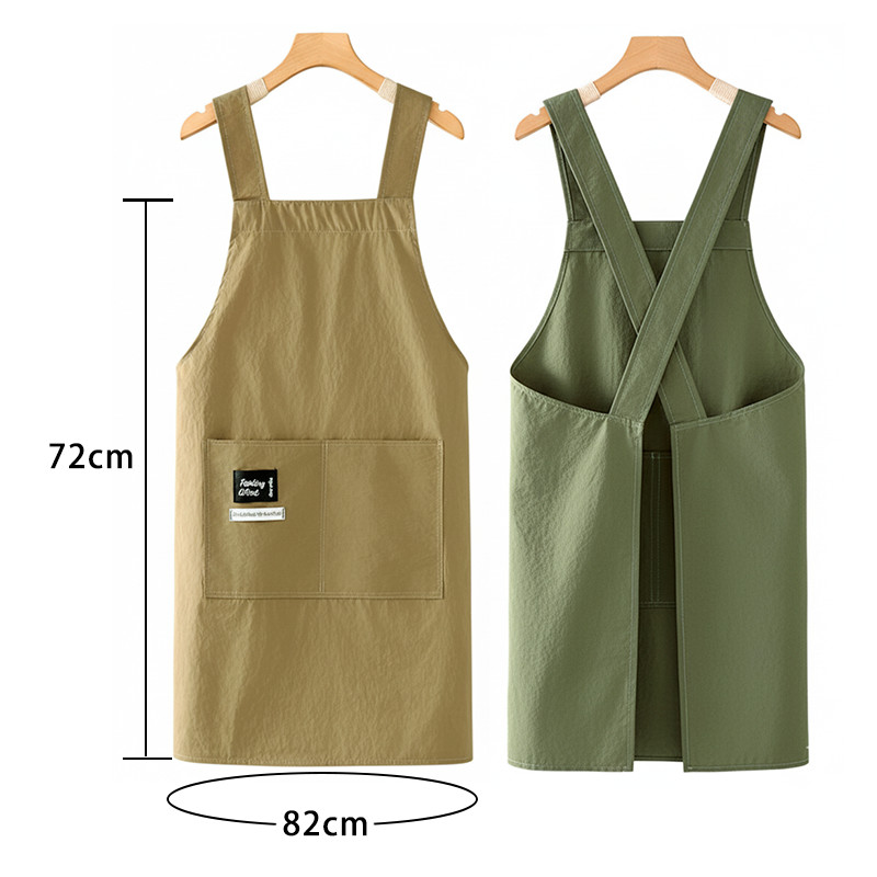 Tạp Dề, Tạp Dề Không Tay, Tạp Dề Kiểu Dây Đeo, Vải Chống Dầu Chống Thấm Nước, Thích Hợp Cho Thân 40-80kg, Dùng Cho Nhà Bếp, Để Làm Việc, Giảm 60%