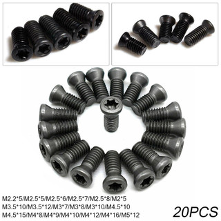  Bộ 20 Ốc Vít Thay Thế Cho Máy Tiện cnc m2 m2.5 m3 m3.5 m4 m5 