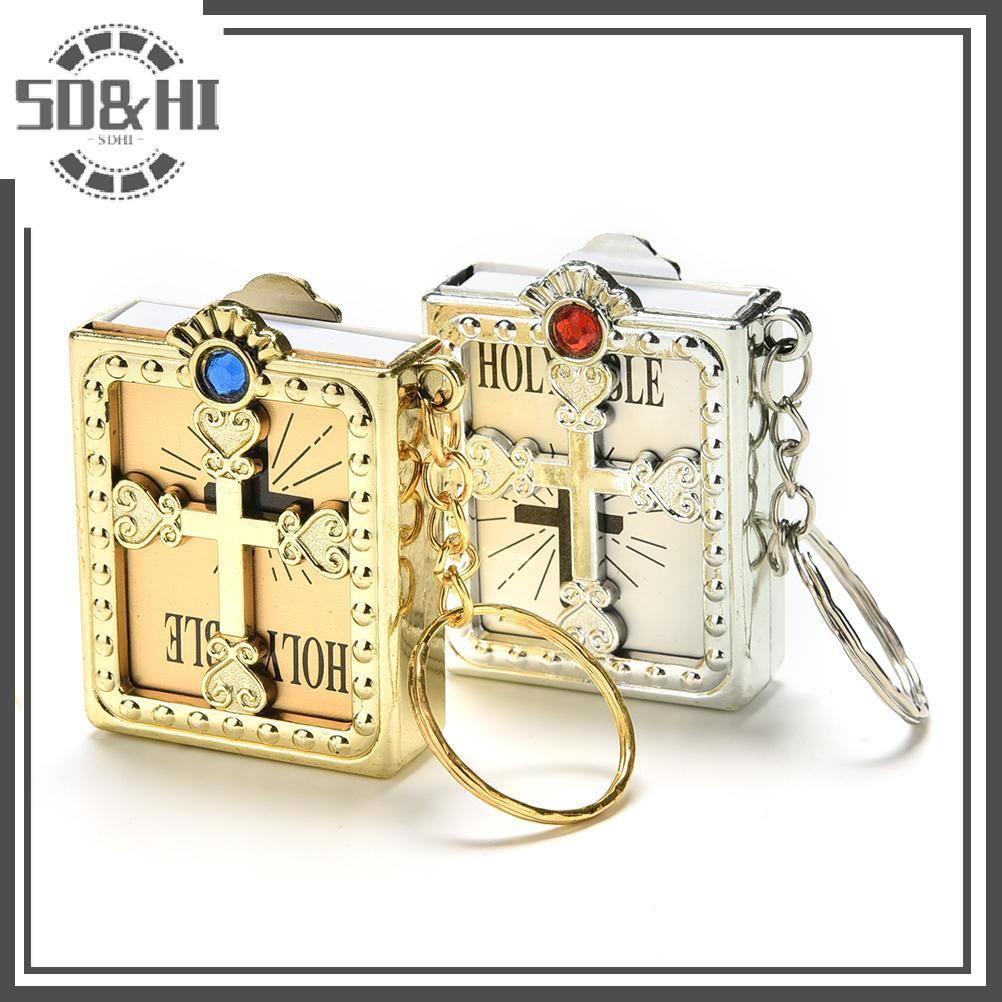 [SD& HI] 1 BIBLE Móc khóa HOLY BIBLE Tôn giáo Christian Jesus Cover (vn)