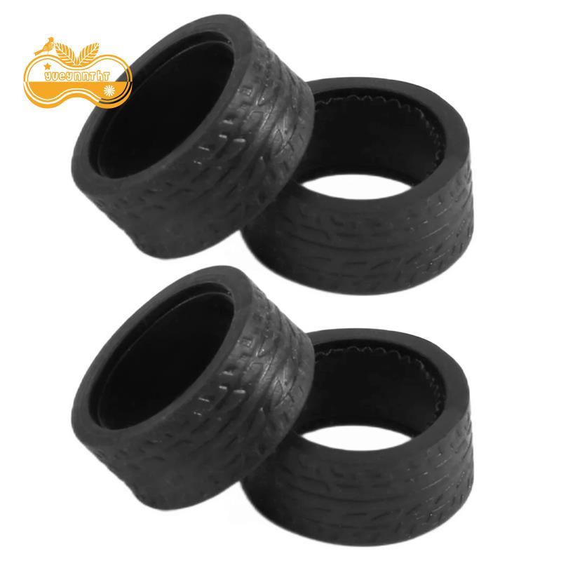 4 Lốp Cao Su Lốp Bánh Xe Cho Xe K969 K989 P929 Iwa04M Iwa02 Mini-Z Mini-D Mini-Q 1 / 28 RC Drift Rac