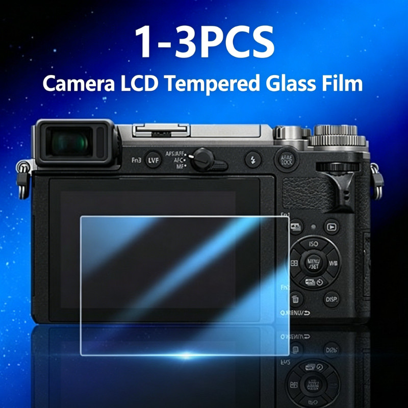 3 Chiếc HD Kính Bảo Vệ Màn Hình LCD Camera Dành Cho Panasonic LUMIX-G9-II LUMIX-G100D LUMIX-G95D LUM
