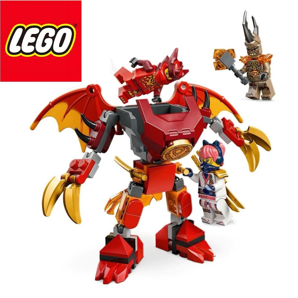 2026 Phong Cách Mới [LEGO] LEGO Phantom Ninja 71851 Giết Thịt Rồng Kaisola Earth Monster Minifigure 