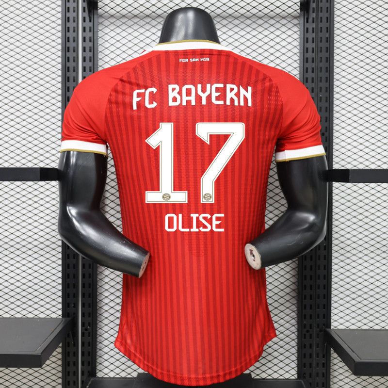 [Phiên bản cầu thủ] 26 / 27 [Bayern Munchen] Áo bóng đá nam sân nhà FC S-XXL