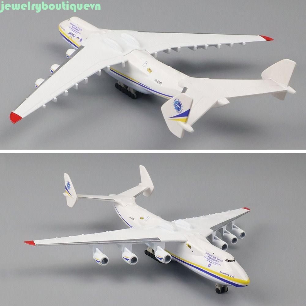 JEWE Antonov an-225, Máy bay mô hình hợp kim kim kim loại AN225, Máy bay tĩnh Mriya tỷ lệ 1 / 400 Mẫ